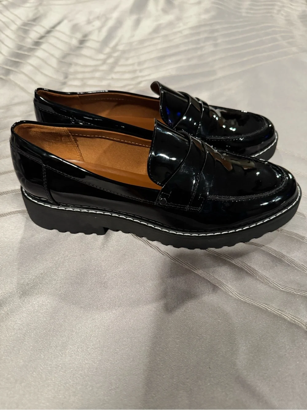 Franco Sarto sleek patent